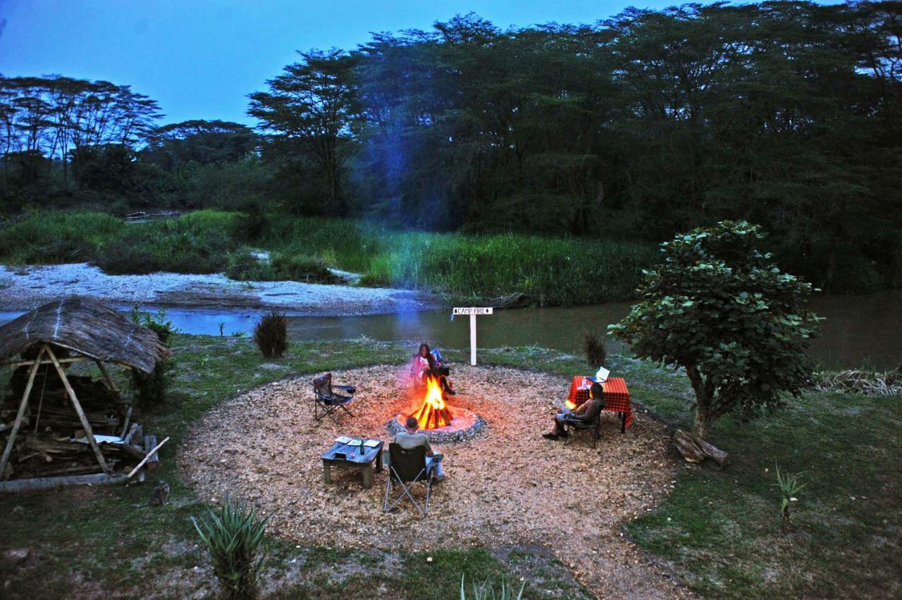 Bullbush River Camp Kihihi Экстерьер фото